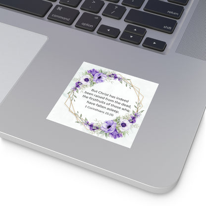 Christian Sticker Jesus Reigns Bible Verse Christian Easter Sticker