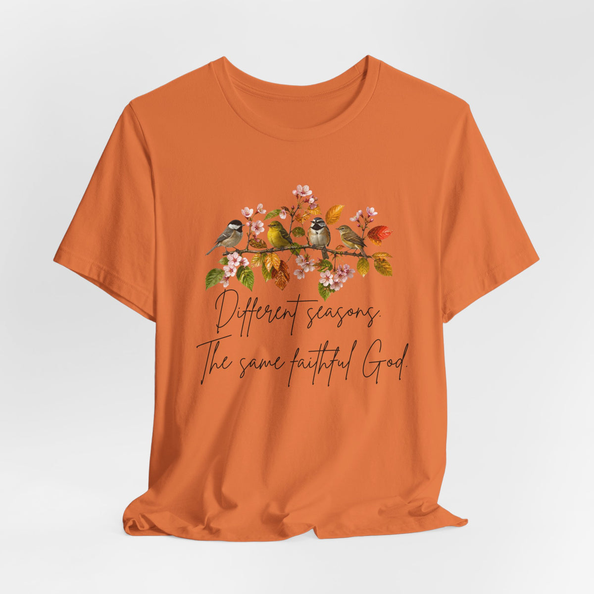 Different Season Same Faithful God| Fall Christian Tshirt