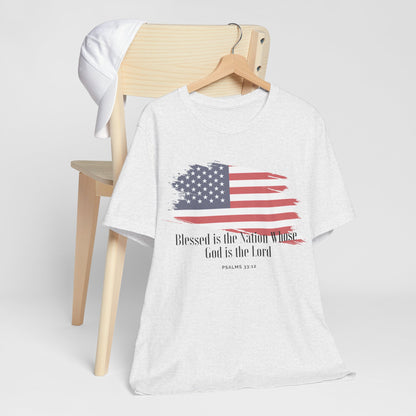 Christian shirts with American flag with Comfortable USA Flag TShirt Ideal Christian Gift Idea for Women.