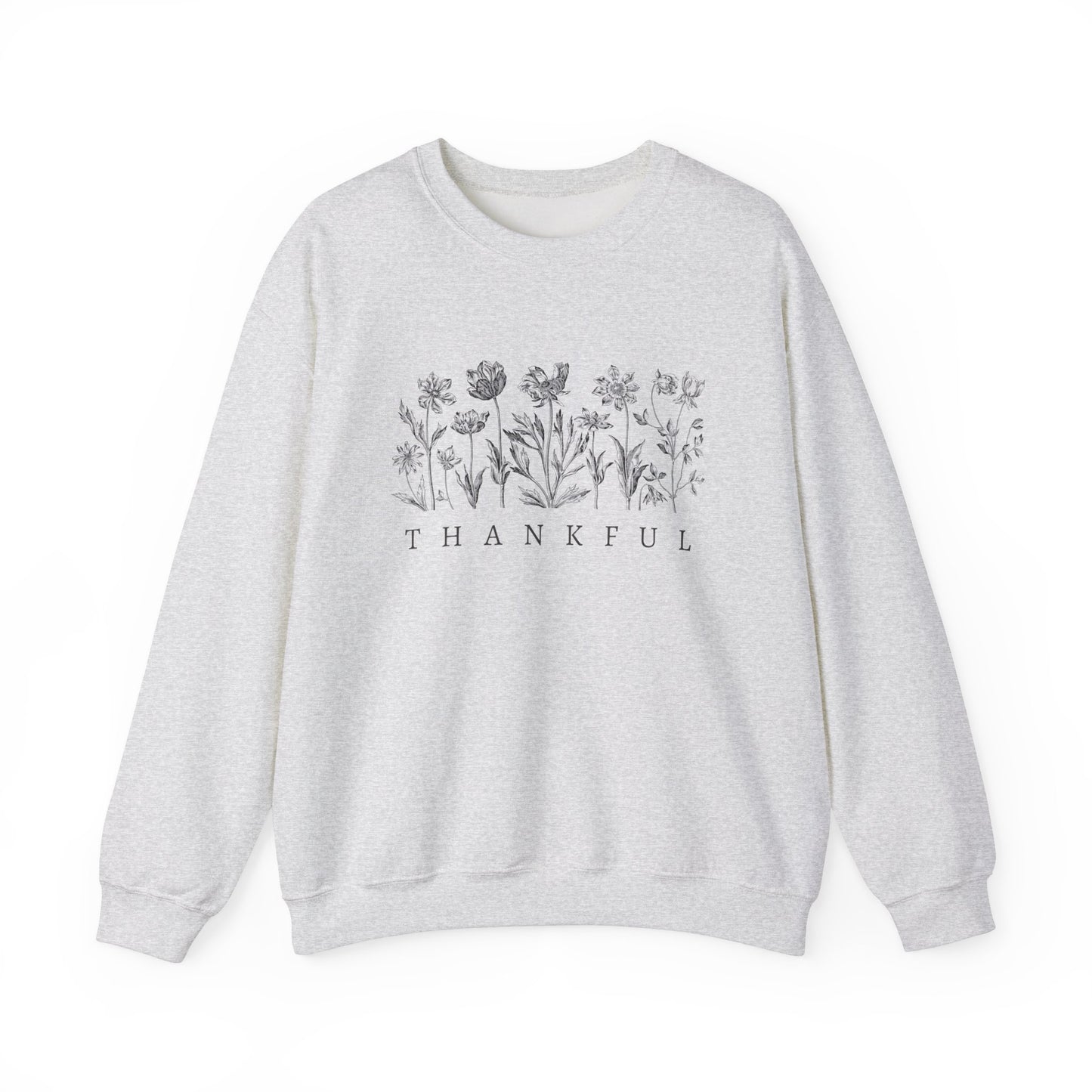 Thankful Sweatshirt Cozy Christian Sweatshirt Inspirational Women Sweatshirt