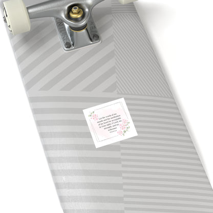 Christian Stickers, Psalms 19:14 Notebook Stickers