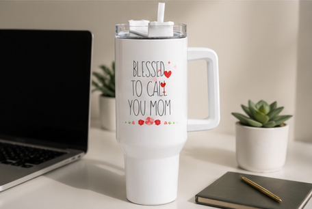 Blessed to Call You Mom Tumbler | 40oz Mom Travel Mug| Gifts for Mom