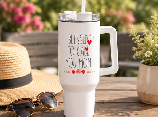 Blessed to Call You Mom Tumbler | 40oz Mom Travel Mug| Gifts for Mom