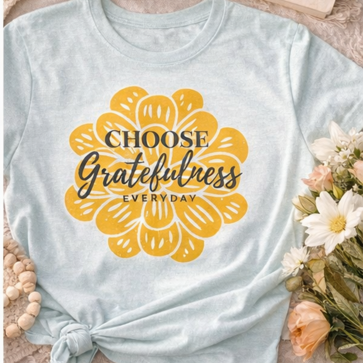 Choose Gratefulness Christian Tshirt
