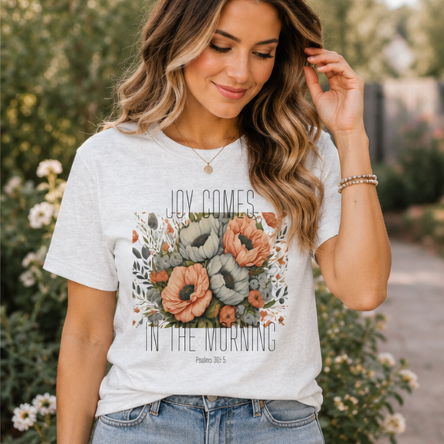 Joy Comes in The Morning Christian Tshirt
