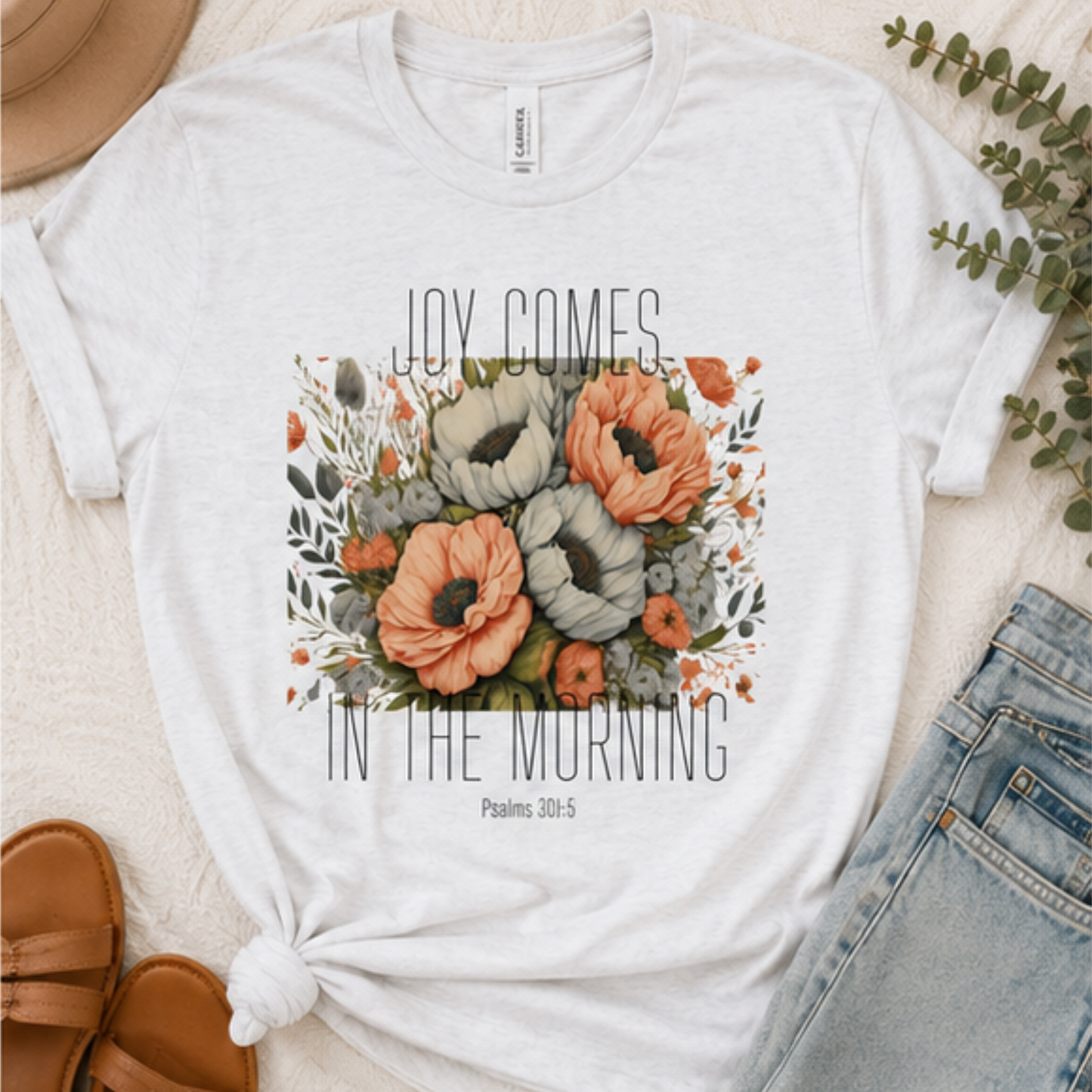 Joy Comes in The Morning Christian Tshirt