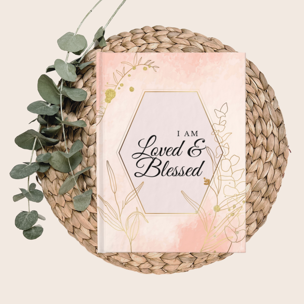 Loved and Blessed Christian Inspired Journal - Ruled Line