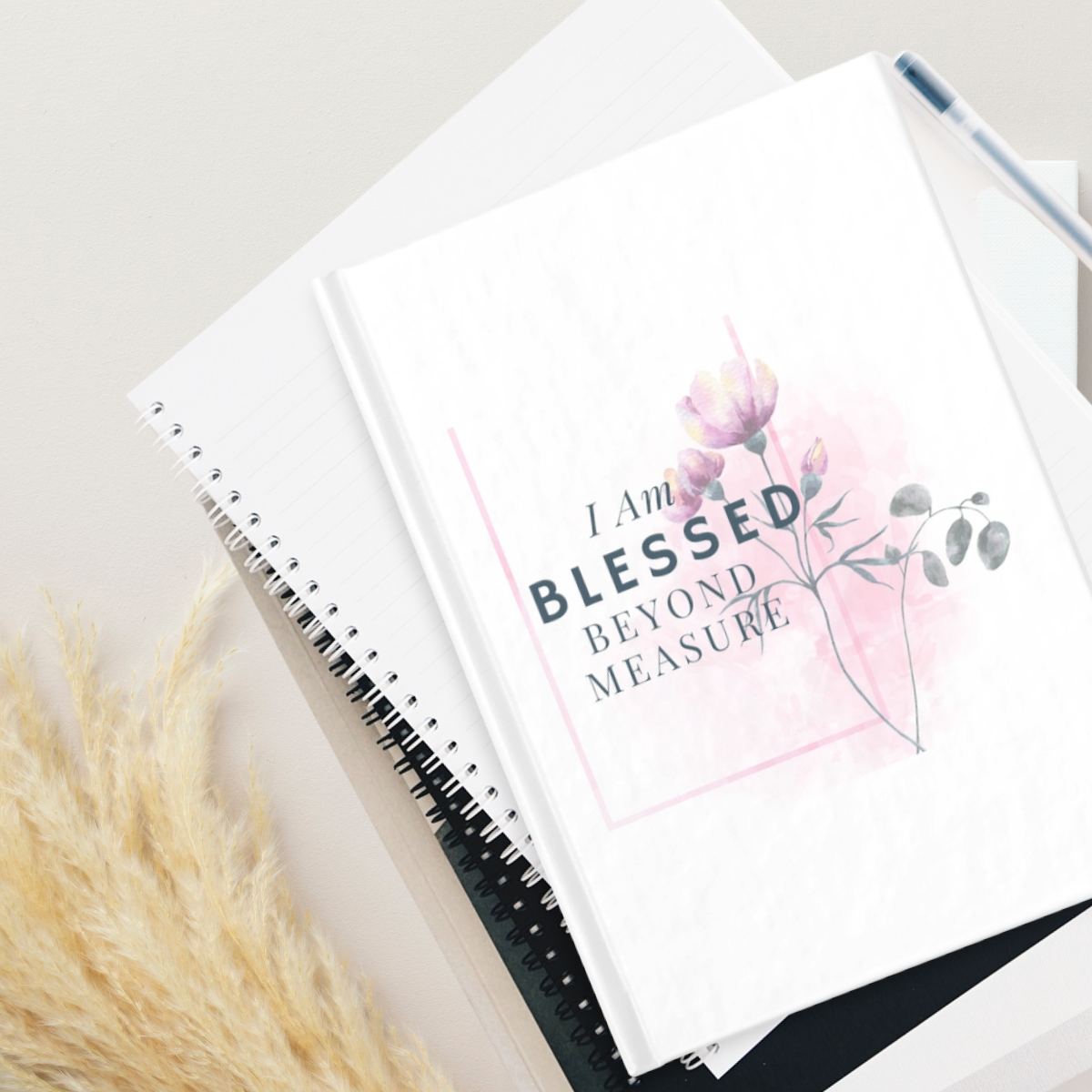 Blessed Beyond Measure Christian Journal Ruled