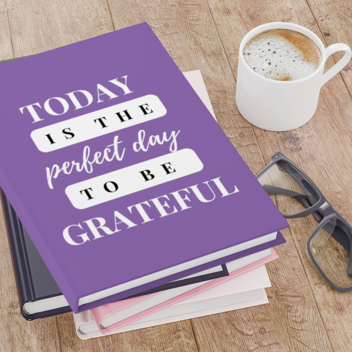 Today is the Perfect Day to be Grateful Christian Ruled Journal Notebook