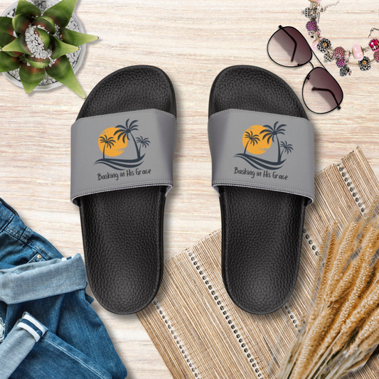 Basking in His Grace Christian Women's Removable Strap Sandals