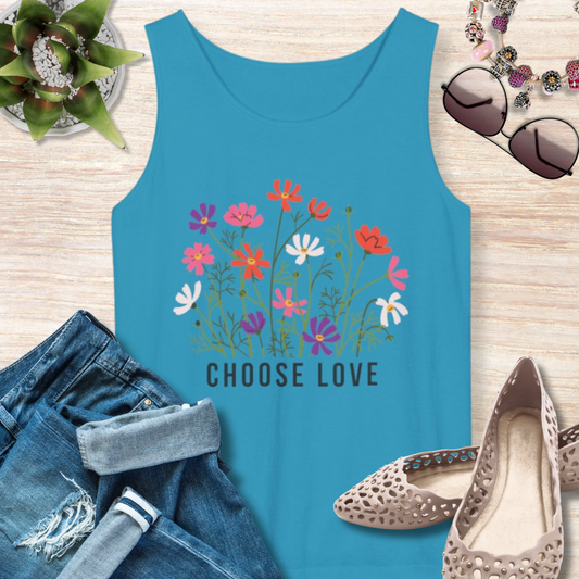 Choose Love Christian Tank Top