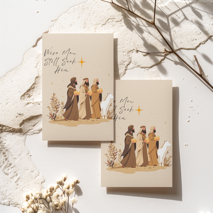 Christmas Greeting Cards, Wise Men Still Seek Him, Religious Christian Christmas, Christmas Cards, Holiday Cards