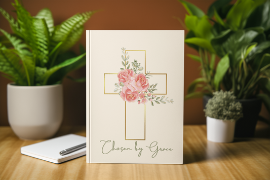 Chosen By Grace Christian Lined Journal with Line