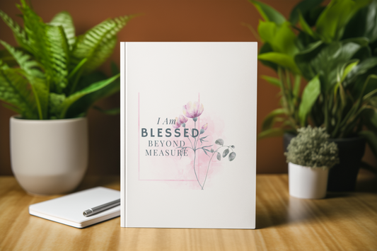 Blessed Beyond Measure Christian Journal Ruled
