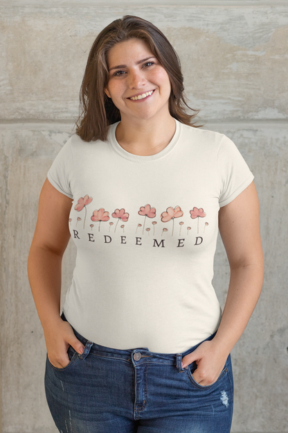 Redeemed Faith-Inspired Apparel for Men and Women Featuring Inspirational Quotes with Religious Graphics Ideal Religious Gift Ideas for Women